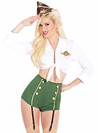 Pin Up Military costume