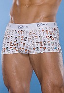 Boxer shorts in naughty people design