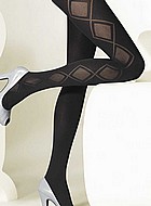 Tights with large diamonds