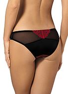 Mesh and romantic lace panty