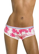 Hipster panty with pink palms