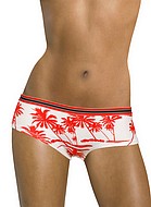 Hipster panty with red palms