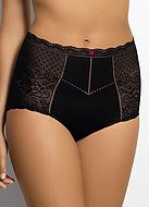 Vintage look panty with lace back
