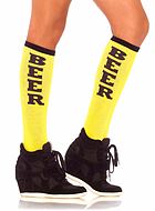 Beer Run knee socks