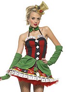 Lady luck costume,