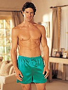 Boxer shorts in solid silk