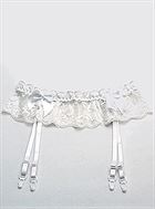 Pretty lace band garter belt 