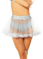 Petticoat in spandex and tulle