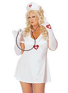 Nurse costume, plus size
