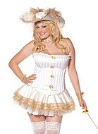 Hollywood Musketeer costume, plus size