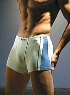 Fitted boxer shorts