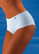Comfortable briefs, high quality cotton, without pattern, 2-pack