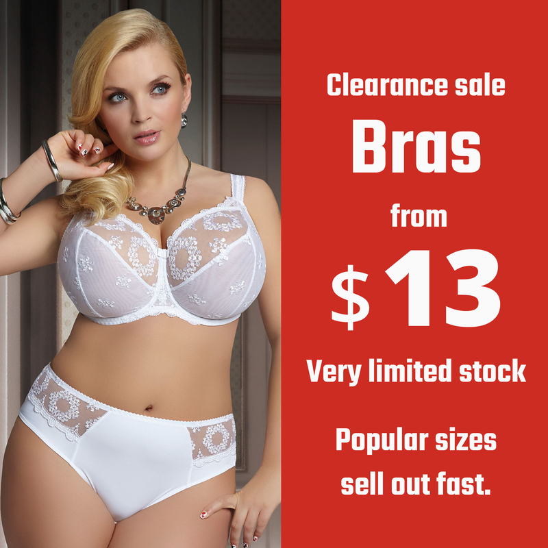 Bra Clearance Sales: From $13.