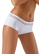 Classic briefs, lace inlay