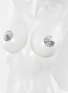 Self-adhesive nipple cover/patch, sequins
