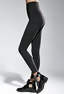 Thick leggings, without pattern
