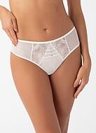 Brazilian panties, tulle, lace details, slightly higher waist
