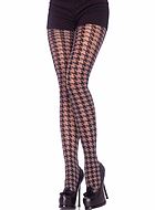 Pantyhose, houndstooth