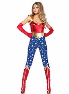 Wonder Woman, costume catsuit, stars