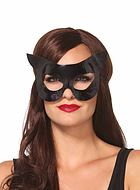 Katt (kvinne), kostyme-maske, lack