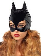 Catwoman, kostyme-maske, lack