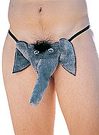 Novelty pouch in elephant design