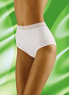 Classic maxi briefs, high quality cotton, openwork lace